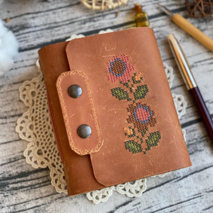The Prastara Cognac Leather Journal