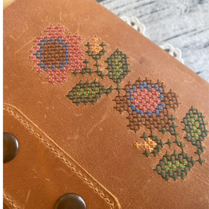 The Prastara Cognac Leather Journal