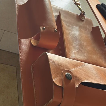 Leather Car Seat Bag