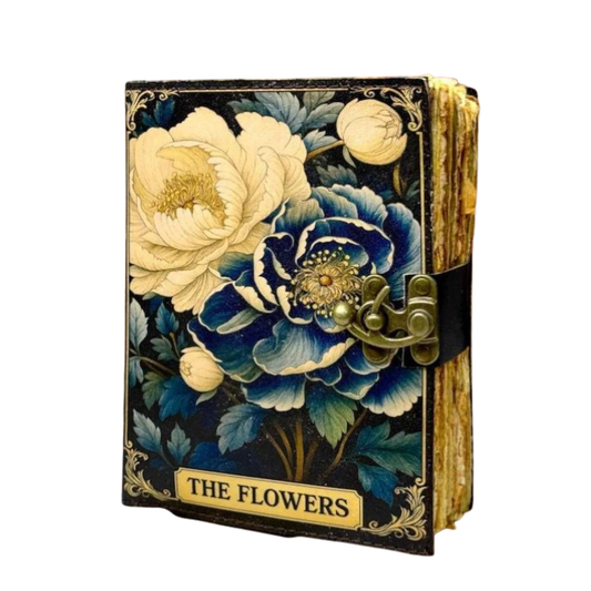 PRASTARA - Leather Diary for Man & Woman Size 7 x 5 inch deckle edge Pages Vintage Journal Notebook uv print