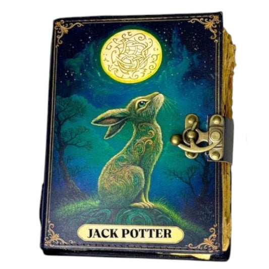 PRASTARA - Leather Diary for Man & Woman Size 7 x 5 inch 600 Pages Vintage Journal Notebook uv print