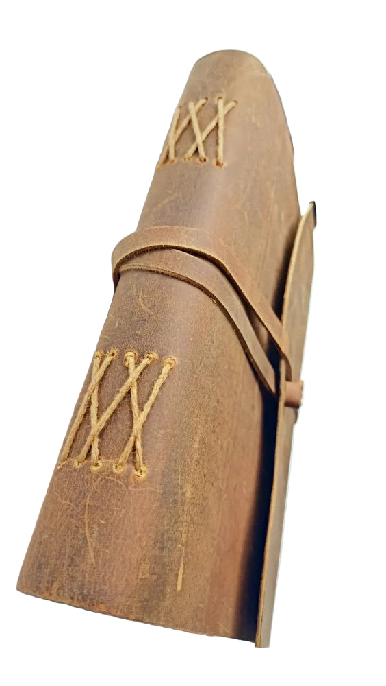 Prastara -Leather Bound Journal - Rustic Brown, 7"X5", 220 Pages - Vintage Blank Paper Diary for Writing, Drawing, Sketchbook, and Travel Notebook - Ideal for Women and Men