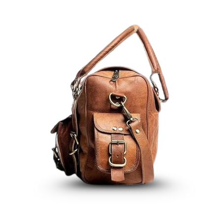 Leather Office travel Messenger Bag