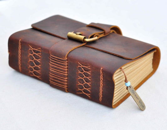 The Prastara Personalized leather journal