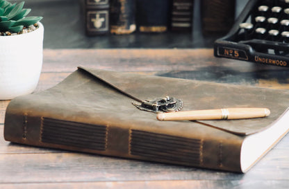 The Prastara Sewn Vintage Leather Journal