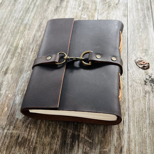 The Prastara Handmade Buffalo Leather Journal