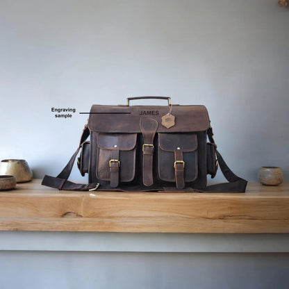 The Prastara Personalized Buffalo Leather