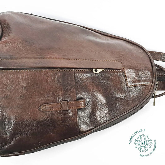 The Prastara Handmade Leather Backpack