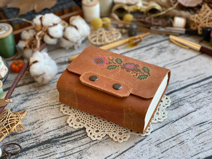 The Prastara Cognac Leather Journal