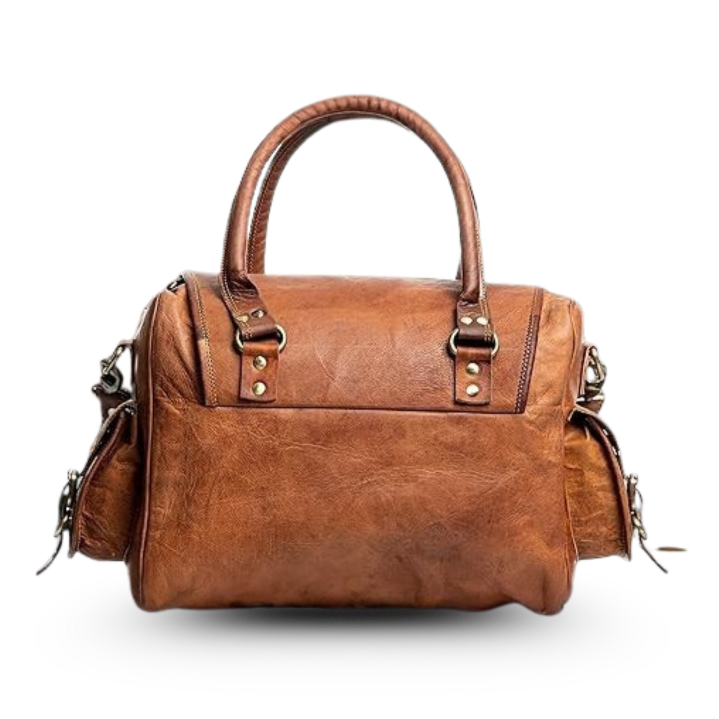 Leather Office travel Messenger Bag