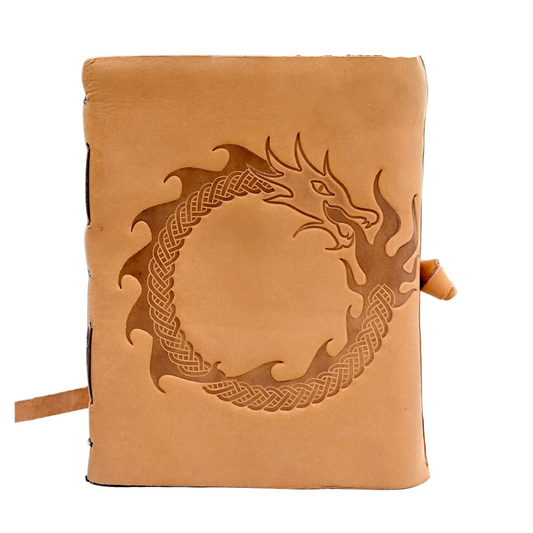 DND Dragon Journal Notebook, 3D Dragon Embossed Notebook Nerdy Gifts for DM's & Players, 200 Pages Gift for Men & Women